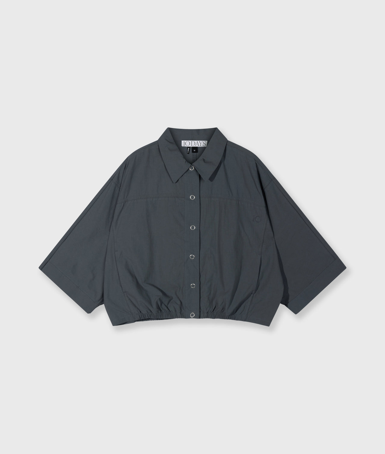 Bluse in Anthrazit