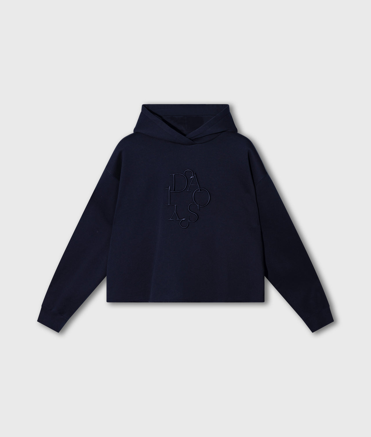 Hoodie in Marine