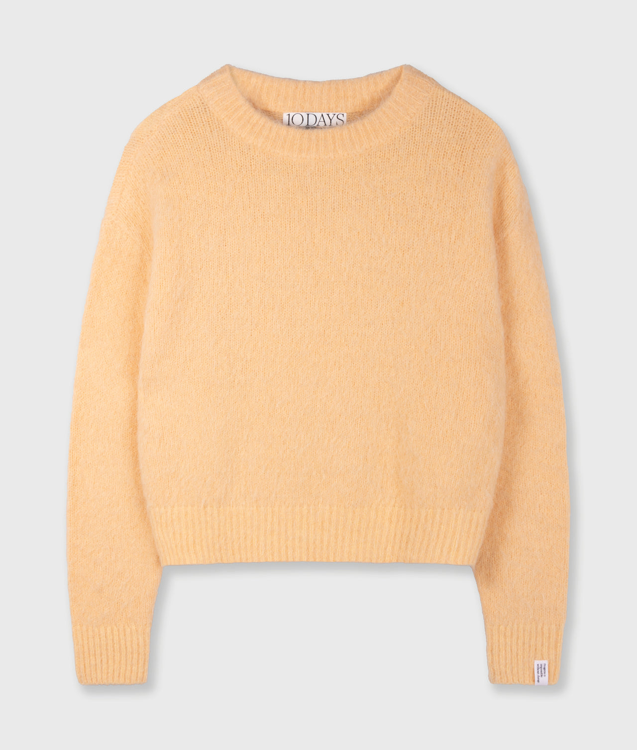Strickpullover in Apricot